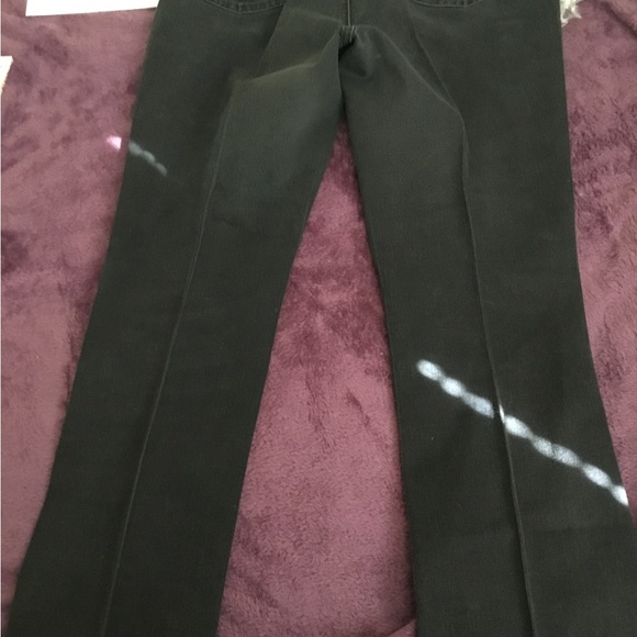 Talbots Flawless Five Pocket High Waisted Curvy Barely Boot Cut Black Jeans - Picture 12 of 13